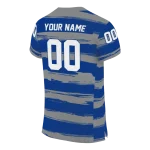 custom air force falcons art stripe blue jersey best selling