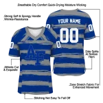 custom air force falcons art stripe blue jersey best selling