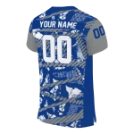 custom air force falcons camo shatter blue jersey best selling