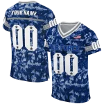 custom air force falcons camouflage abstract blue jersey best selling