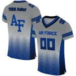 custom air force falcons halftone sweep grey black jersey best selling