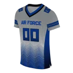 custom air force falcons halftone sweep grey black jersey best selling