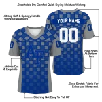 custom air force falcons stacked rectangle blue jersey best selling