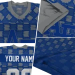 custom air force falcons stacked rectangle blue jersey best selling