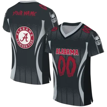 custom alabama crimson tide dynamic dots gray jersey best selling