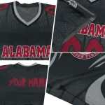 custom alabama crimson tide dynamic dots gray jersey best selling
