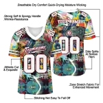 custom alabama crimson tide tribal face jersey best selling