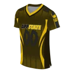 custom appalachian state mountaineers dynamic dots gold jersey best selling