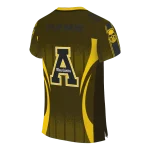 custom appalachian state mountaineers dynamic dots gold jersey best selling