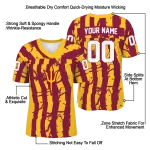 custom arizona state sun devils stripe splatter maroon jersey best selling