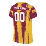 custom arizona state sun devils striped texture maroon jersey best selling