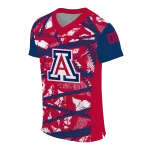 custom arizona wildcats camo shatter red jersey best selling