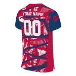 custom arizona wildcats camo shatter red jersey best selling
