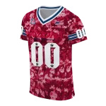 custom arizona wildcats camouflage abstract red jersey best selling