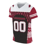 custom arkansas razorbacks tire arrows red black white jersey best selling