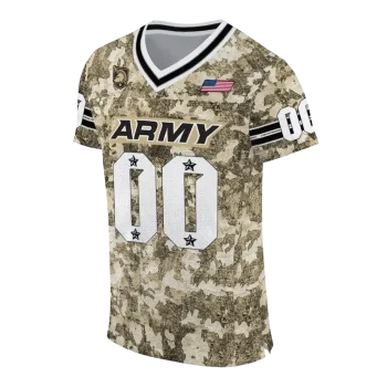 custom army black knights camouflage abstract gold jersey fashion forward