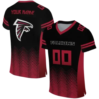 custom atlanta falcons halftone sweep black jersey best selling