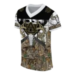 custom auburn tigers antler skull camouflage hunting jersey best selling