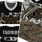 custom auburn tigers antler skull camouflage hunting jersey best selling