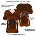 custom auburn tigers dynamic dots orange jersey best selling