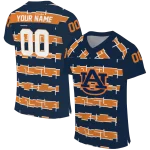 custom auburn tigers layered grids navy blue jersey best selling