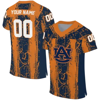 custom auburn tigers rugged stripes navy blue jersey best selling