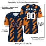 custom auburn tigers stripe block navy blue jersey best selling