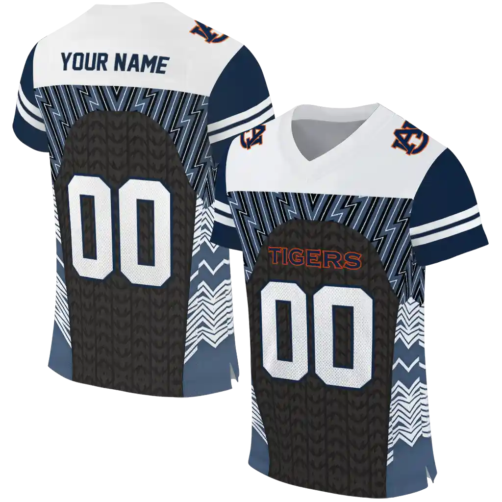 custom auburn tigers tire arrows navy blue black white jersey best selling custom auburn tigers tire arrows navy blue black white jersey best selling