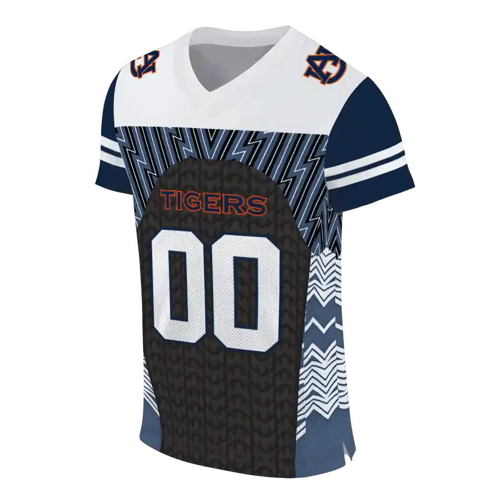 custom auburn tigers tire arrows navy blue black white jersey fashion forward custom auburn tigers tire arrows navy blue black white jersey fashion forward