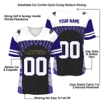 custom baltimore ravens tire arrows purple black white jersey best selling