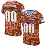custom boise state broncos camouflage abstract orange jersey best selling