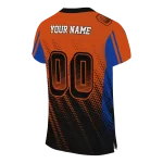 custom boise state broncos halftone flow orange black jersey best selling