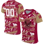 custom boston college eagles camo shatter maroon jersey best selling