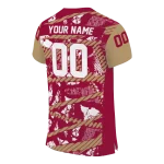 custom boston college eagles camo shatter maroon jersey best selling
