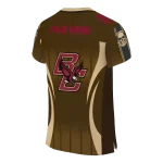 custom boston college eagles dynamic dots gold jersey best selling