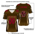 custom boston college eagles dynamic dots gold jersey best selling