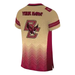 custom boston college eagles halftone sweep gold black jersey best selling