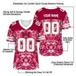 custom boston college eagles mirrored pattern maroon jersey best selling