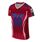 custom buffalo bills dynamic dots red jersey best selling