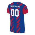 custom buffalo bills stripe block blue jersey best selling