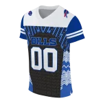 custom buffalo bills tire arrows blue black white jersey best selling