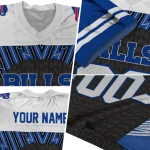 custom buffalo bills tire arrows blue black white jersey best selling