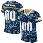 custom california golden bears camouflage abstract blue jersey best selling