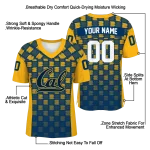 custom california golden bears stacked rectangle blue jersey best selling