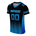 custom carolina panthers halftone sweep black jersey best selling