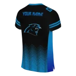 custom carolina panthers halftone sweep black jersey best selling