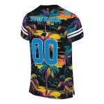 custom carolina panthers sundown palm jersey best selling