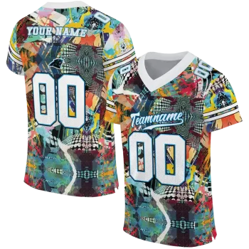 custom carolina panthers tribal face jersey best selling