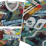 custom carolina panthers tribal face jersey best selling