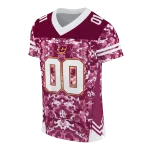 custom central michigan chippewas mirrored pattern maroon jersey best selling